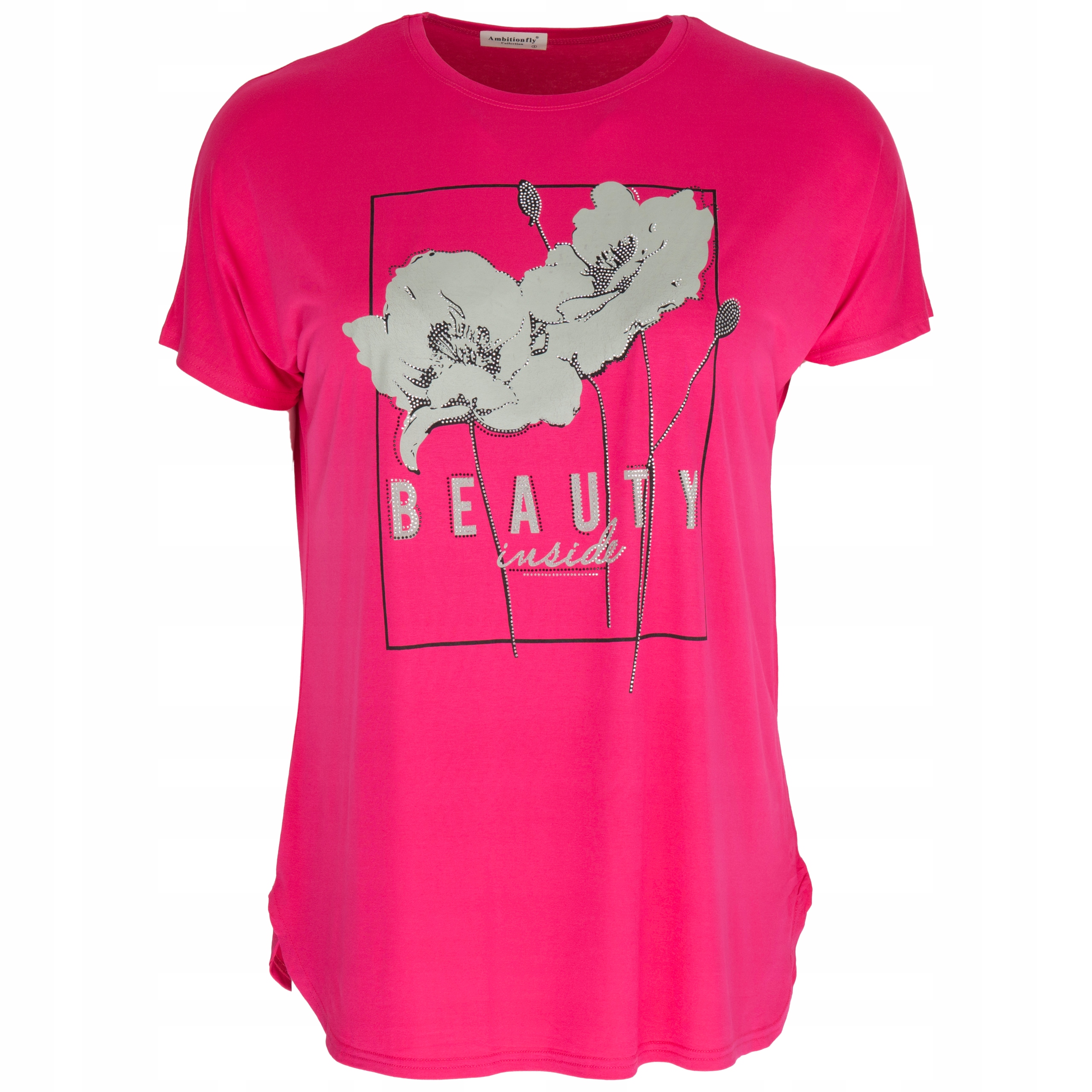 Bluzki damskie krótki rękaw Bluzka damska bawełniana Duży rozmiar 52 / 54 6 17657082348