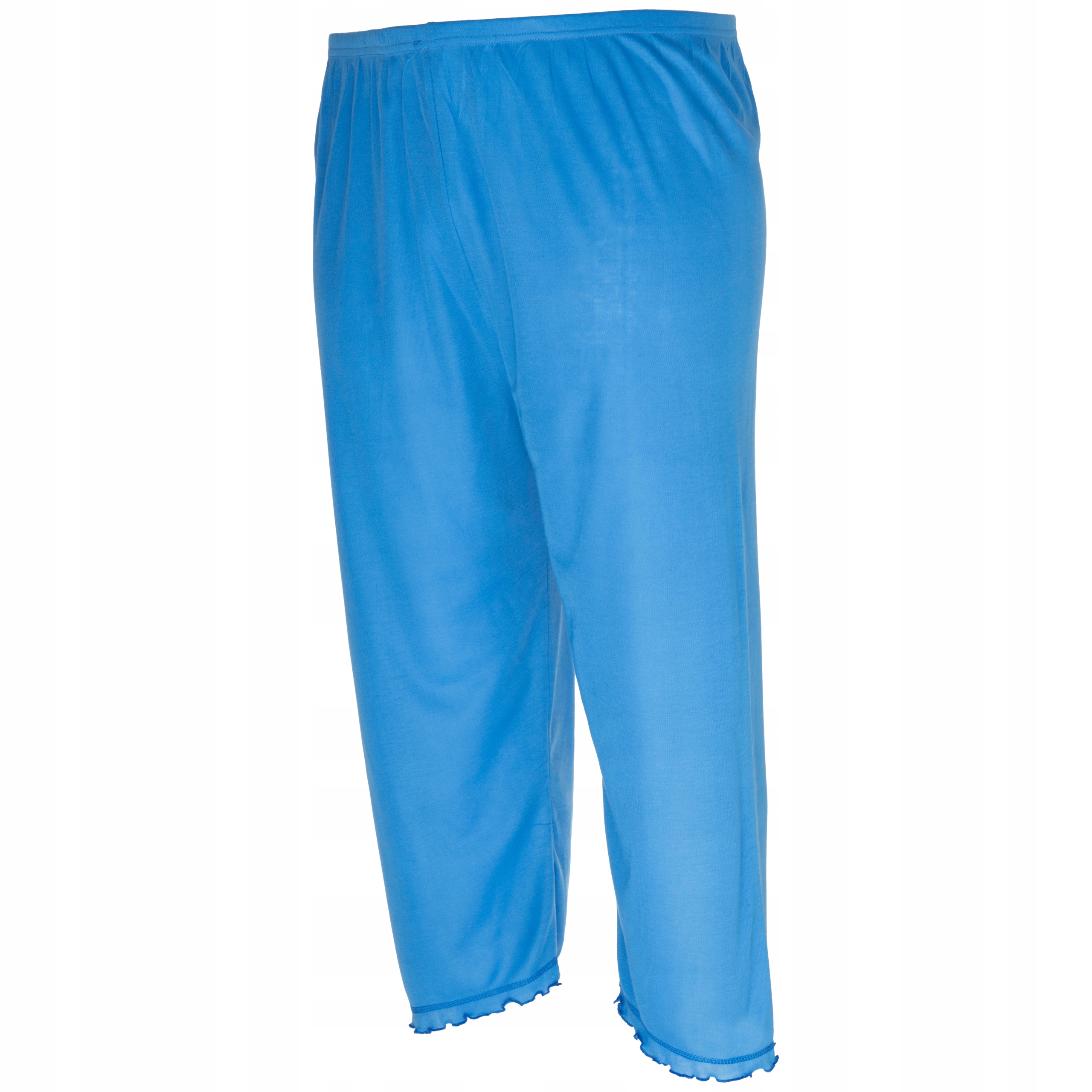 Piżama damska bawełniana dwuczęściowa spodnie 3/4 krótki rękaw 5XL / 6XL 17 17659871942