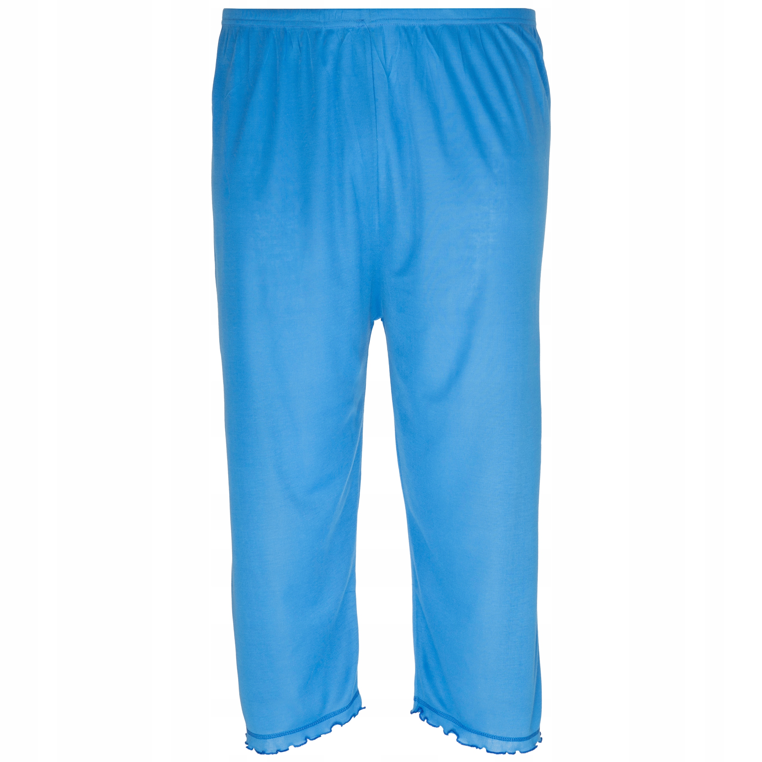 Piżama damska bawełniana dwuczęściowa spodnie 3/4 krótki rękaw 5XL / 6XL 16 17659871942