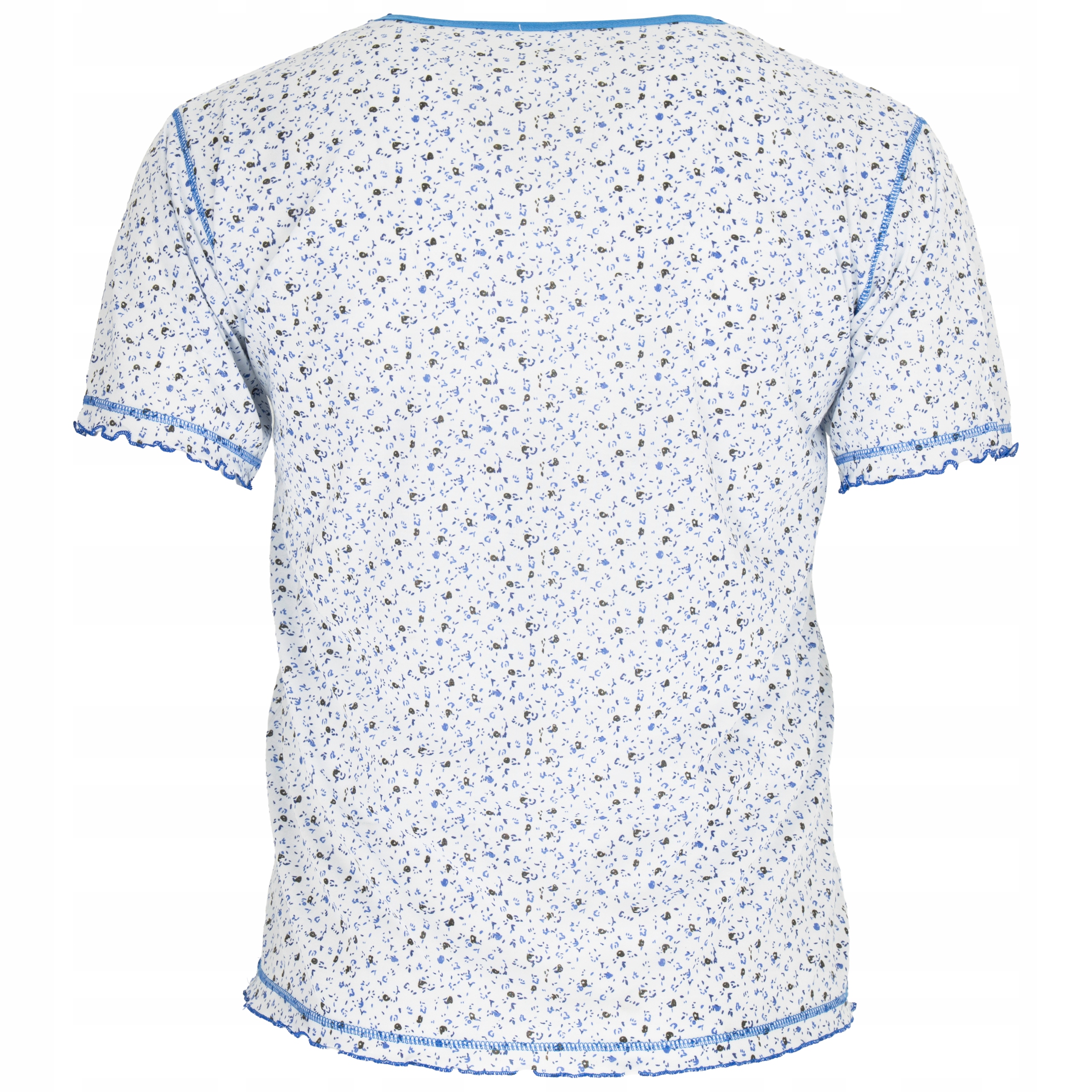 Piżama damska bawełniana dwuczęściowa spodnie 3/4 krótki rękaw 5XL / 6XL 15 17659871942