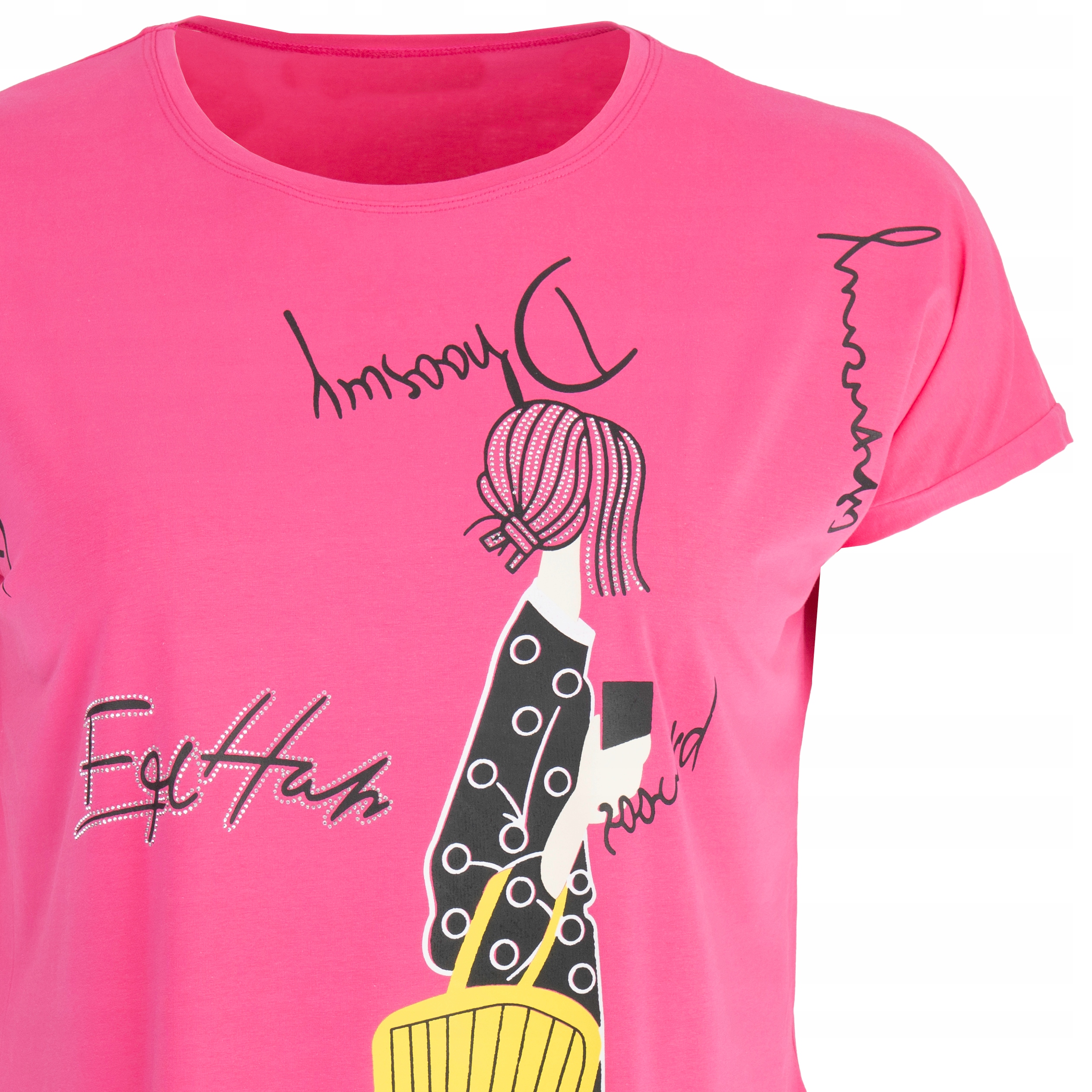 Bluzka damska bluzki damskie na lato eleganckie size duże rozmiary 52 / 54 4 17685367011